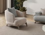 Atelier Del Sofa Bonjo Silver - Gris